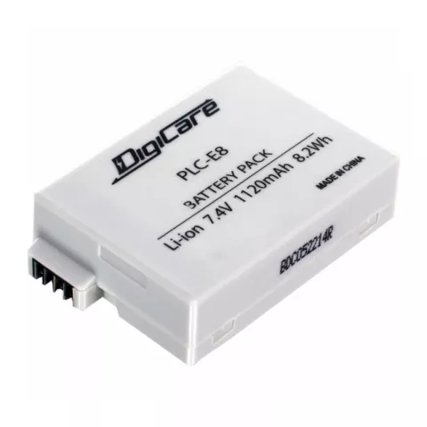 Аккумулятор DigiCare PLC-E8 / LP-E8 / EOS 550D, 600D, 650D, 700D