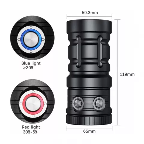 Sea Frogs MK-18 LED video light подводный видео фонарь