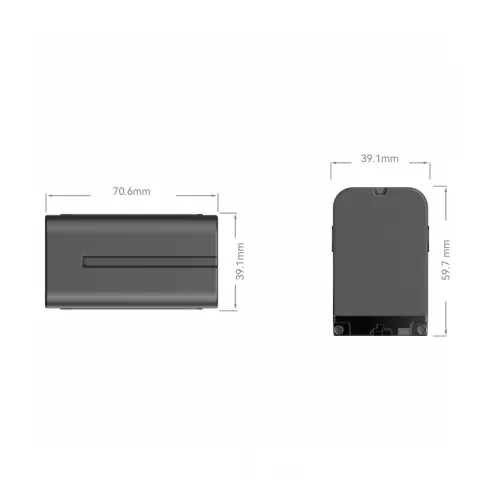 SmallRig 4073 Аккумулятор литий-ионный NP-F970